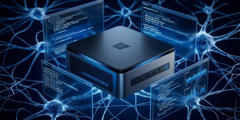 AMD Ryzen AI Halo mini-desktop with Microsoft Project Zenith developer configuration