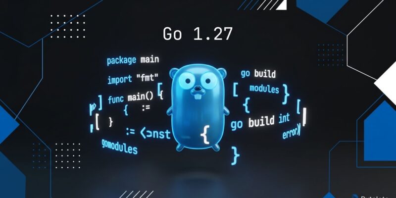 Go 1.27 release featuring generic methods, JSON v2 engine, and performance improvements