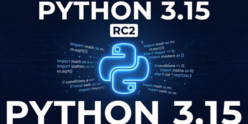 Python 3.15 RC2 release — lazy imports, frozendict, and JIT speed improvements