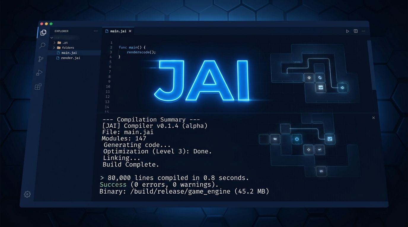 Jai Programming Language: 12 Years in Secret, Ships October 8 | byteiota