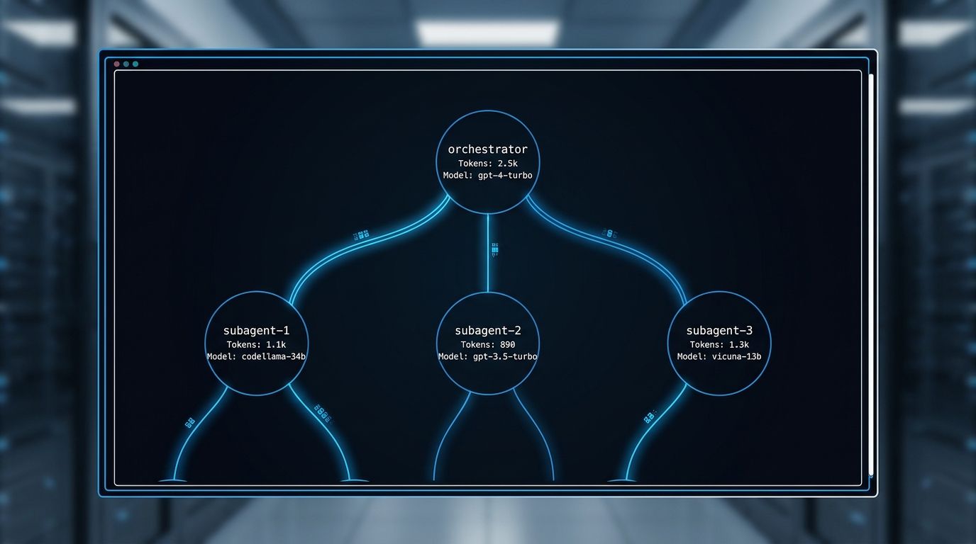 cc-agent-tree: Live Terminal Dashboard for Claude Code Agents
