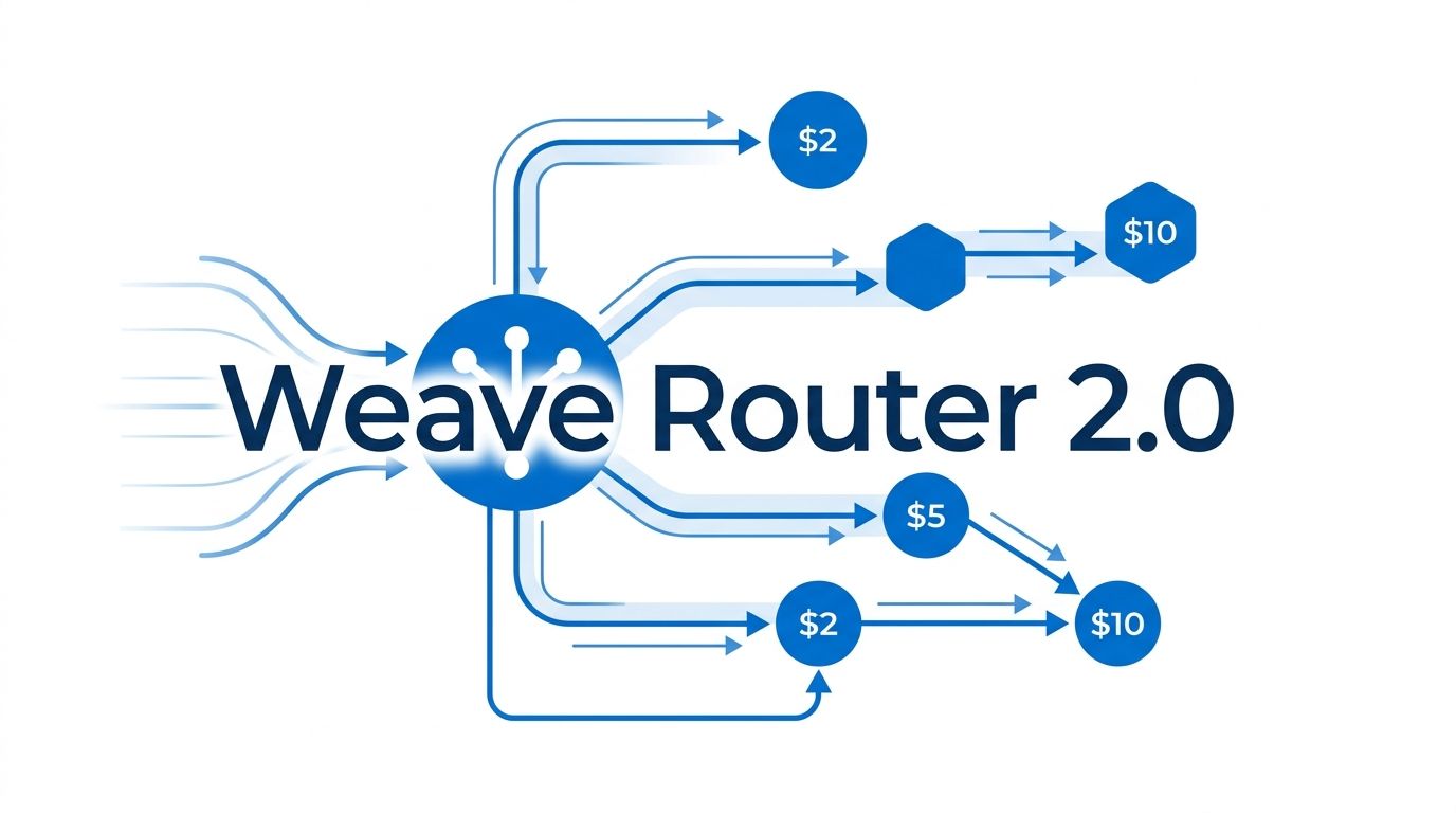Weave Router 2.0: Astra-Level Results at Half the Price