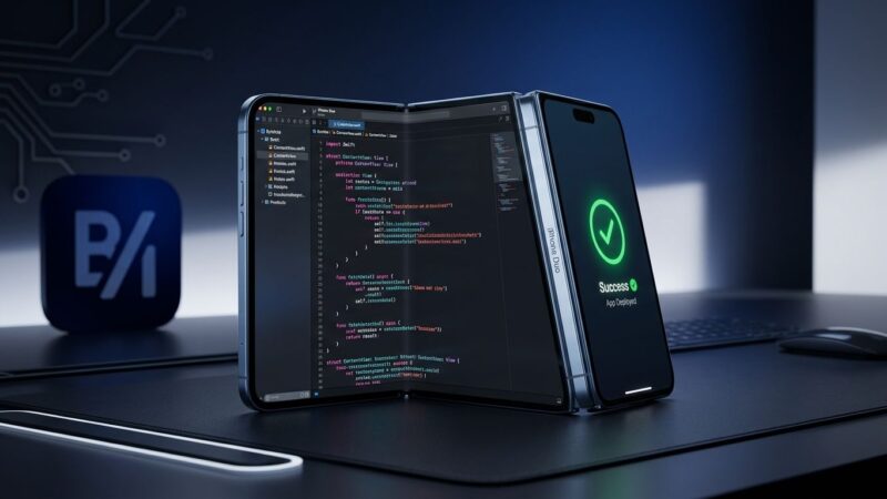 iPhone Duo foldable iPhone app development guide