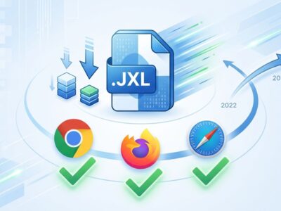 JPEG XL format landing in Chrome 155 with Firefox and Safari browser support illustrated