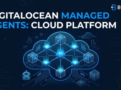 DigitalOcean Managed Agents platform showing AI agent nodes running in Firecracker microVMs