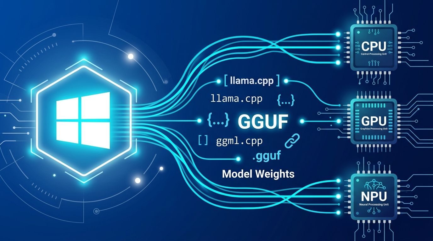 Windows ML Gets llama.cpp: Run GGUF Locally on Any Hardware