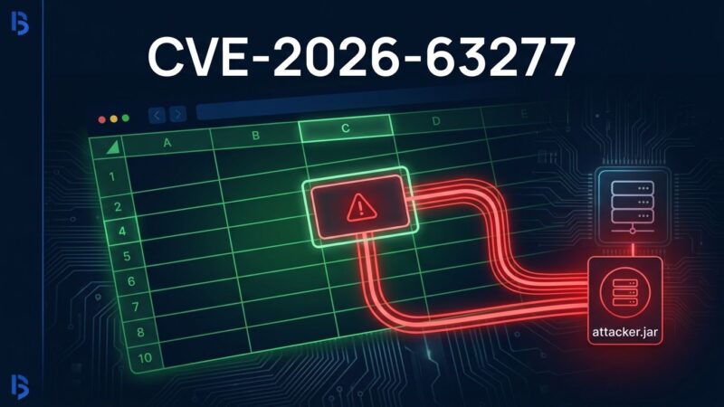 LibreOffice Calc spreadsheet RCE vulnerability CVE-2026-63277 diagram