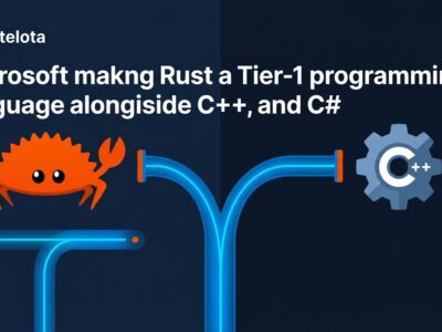 Rust compiler pipeline merging with MSVC UTC backend - Microsoft Rust Tier-1 announcement