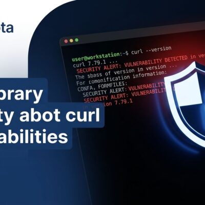 curl command line terminal with security alert indicating CVE-2026-92392 HIGH severity vulnerability