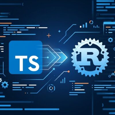 ts-rust: AI-written Rust port of TypeScript 7 compiler with blue and white tech aesthetic