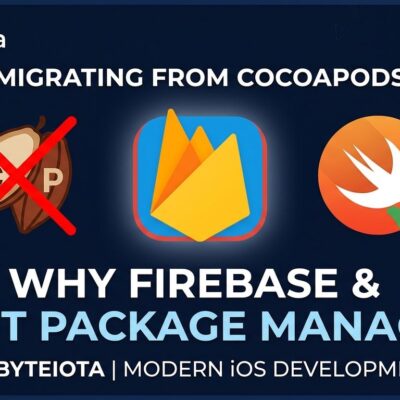 Firebase 13 breaking changes: CocoaPods removed, Swift Package Manager migration guide for iOS developers