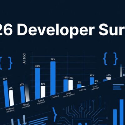 Stack Overflow 2026 Developer Survey - Claude Code vs GitHub Copilot AI agent adoption chart