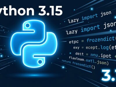 Python 3.15 release showing lazy imports and JIT compiler improvements