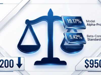 Scales of justice with benchmark score comparisons showing GLM-Legal outperforming GPT-6 Astra on Harvey LAB at lower cost