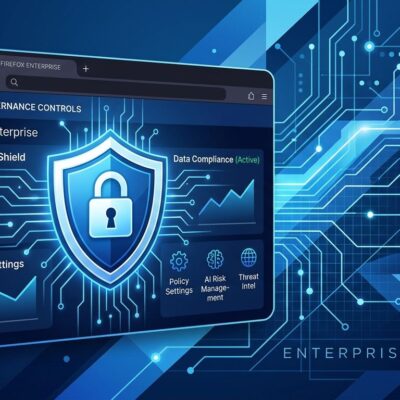 Firefox Enterprise browser management console with AI governance controls and killswitch policy settings