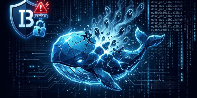 Docker Hub security vulnerability CVE-2026-105445 allowing PAT token impersonation and container supply chain attack