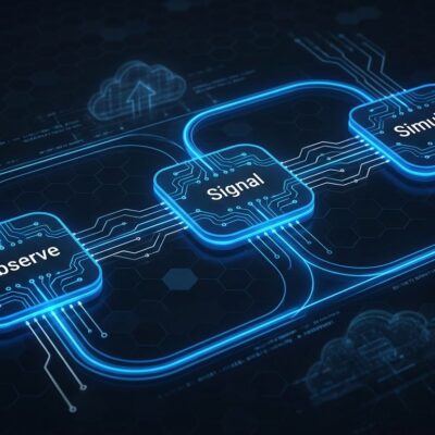 DigitalOcean Agent Improve Loop dashboard showing Insights, Signals, and Evaluations and Simulations for AI agent observability