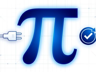 Pi 1.0 coding agent with MCP Codemode and Pi Durable checkpoint architecture illustrated as bold conceptual design with Pi symbol