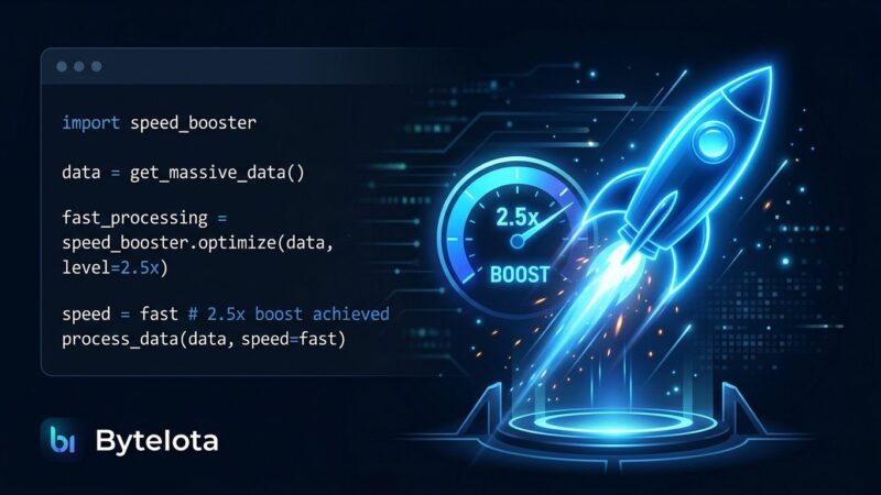 Claude Opus 5.5 fast mode generally available - speedometer showing 2.5x faster output with Python code snippet