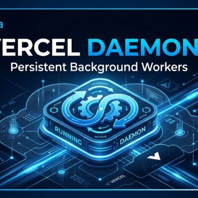 Vercel Daemons always-on background workers running as containers on Fluid compute