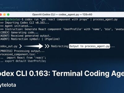 OpenAI Codex CLI terminal showing mid-response steering feature