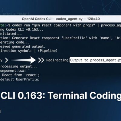 OpenAI Codex CLI terminal showing mid-response steering feature