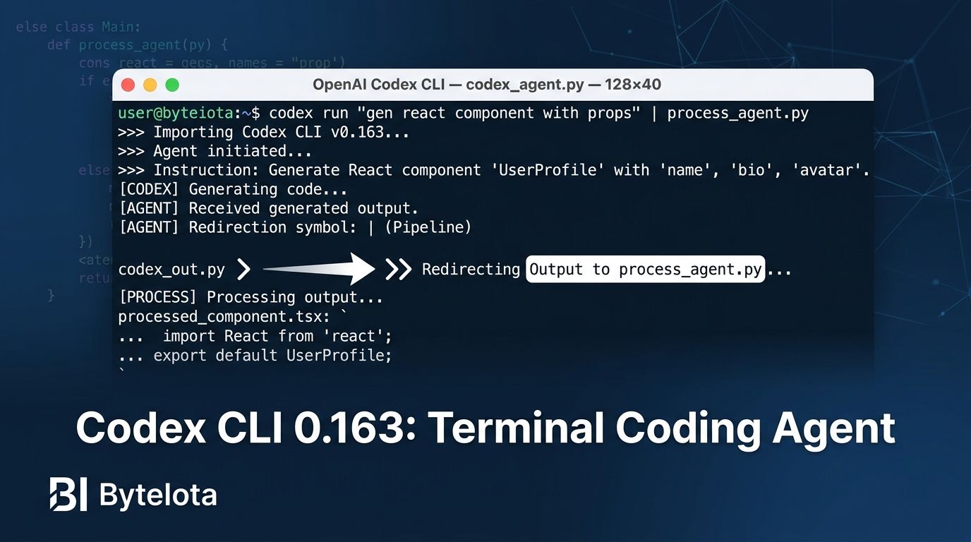 Codex CLI 0.163: Mid-Response Steering Is Now Default