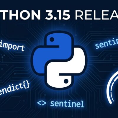Python 3.15 release featuring lazy imports, frozendict built-in type, and JIT compiler improvements