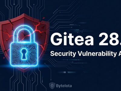 Gitea 28.2 patches nine CVEs including SSH authentication bypass