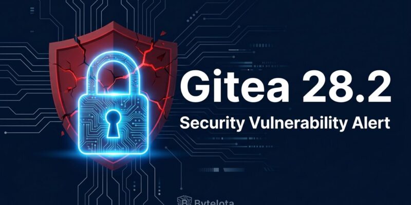 Gitea 28.2 patches nine CVEs including SSH authentication bypass