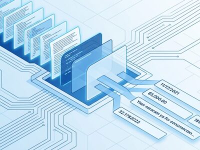 Cloudflare Clairic Workers AI extraction model concept visualization