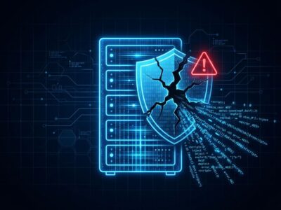 Plex2Shell exploit vulnerability illustration showing server security breach