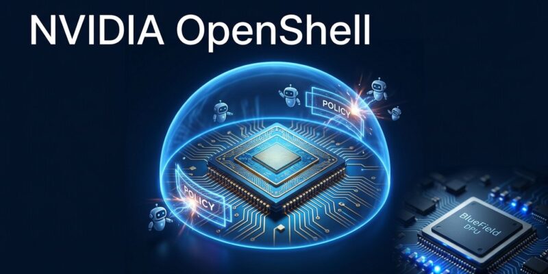 NVIDIA OpenShell agent containment architecture with BlueField DPU hardware enforcement