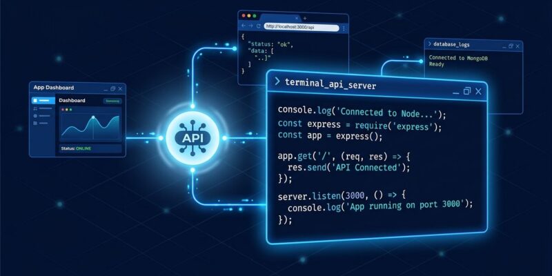 OpenCode 2.0 background service connecting terminal, desktop, and web clients through a shared local daemon