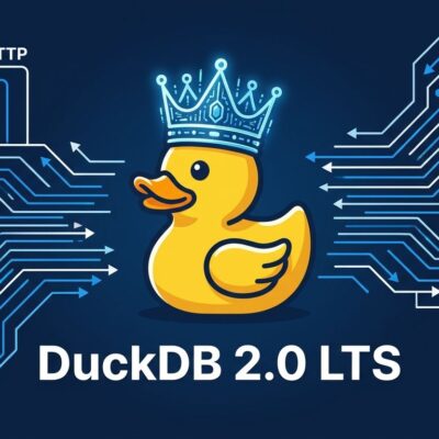 DuckDB 2.0 LTS Cinnamon Teal release featuring server mode, agent mode, and async I/O for data pipelines
