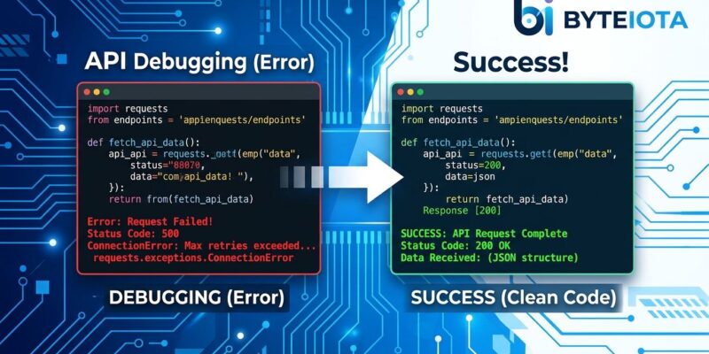 Developer terminal showing Python API code migration from old Anthropic SDK to new version 2026-10-21