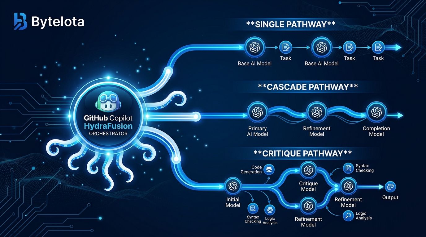 GitHub Copilot HydraFusion: Multi-Model Routing, 67% Cost Cut | byteiota