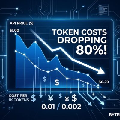 Chart showing LLM API prices dropping 80% as OpenAI and Anthropic compete in 2026