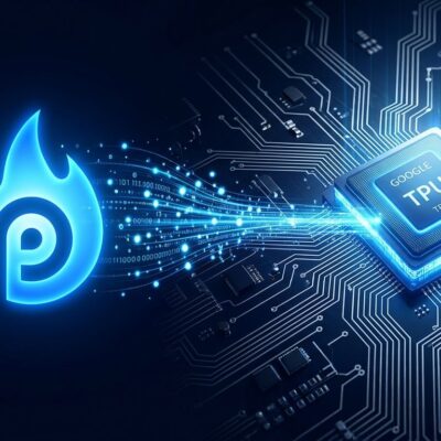 Google TorchTPU connecting PyTorch to Google Cloud TPU chips, native backend replacing PyTorch XLA