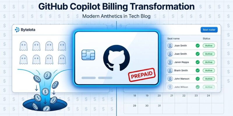 GitHub Copilot prepaid billing change October 2026 - idle seat management dashboard